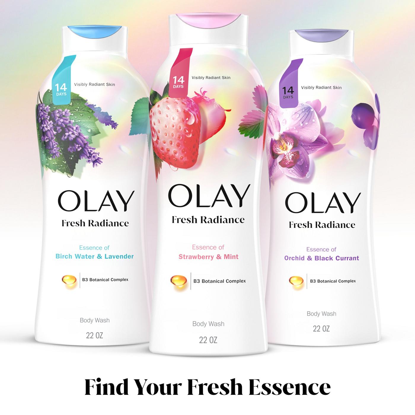 Olay Fresh Outlast Body Wash - White Strawberry & Mint; image 7 of 10