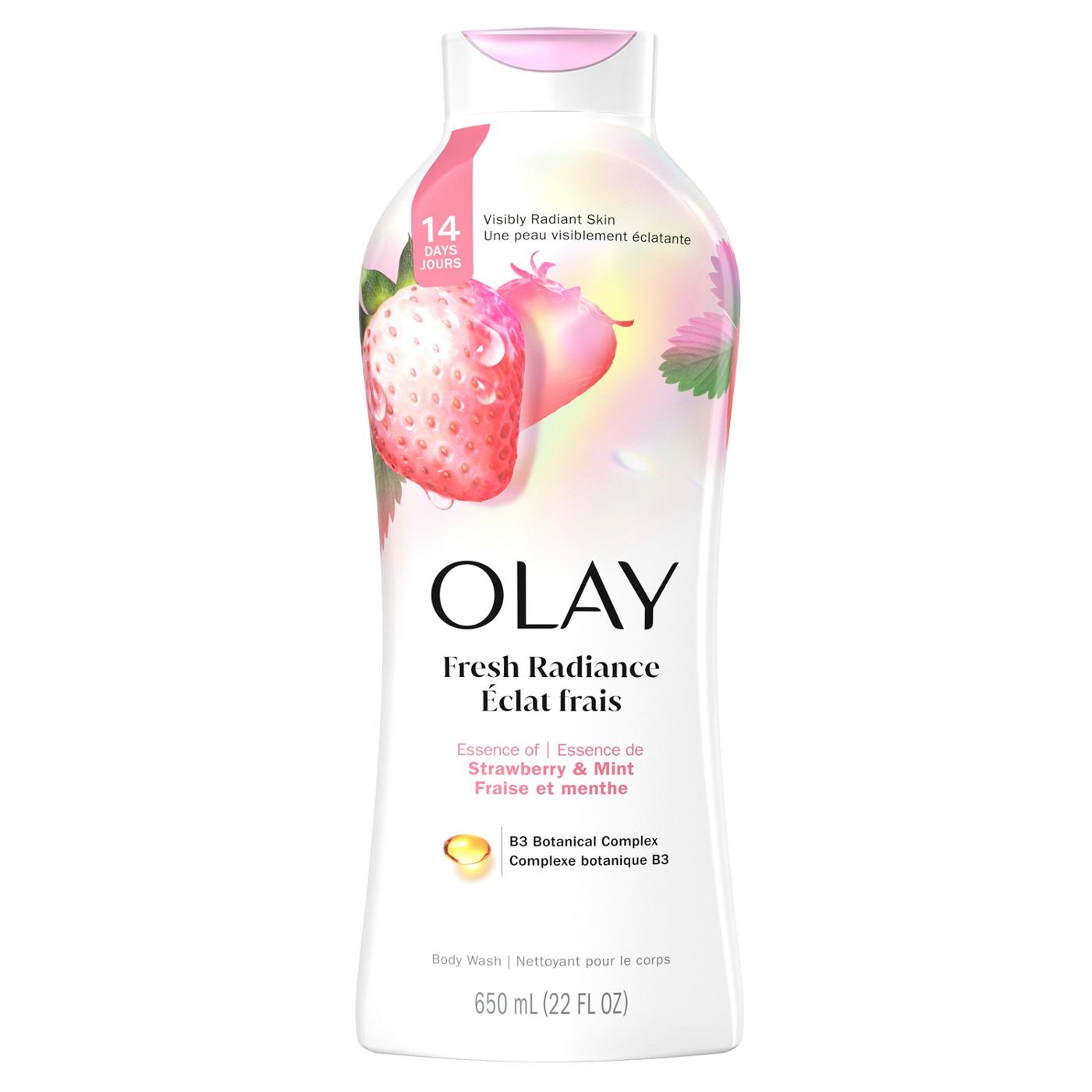 Olay Fresh Outlast Body Wash - White Strawberry & Mint; image 8 of 10