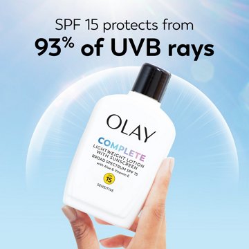 Olay Complete Sensitive Daily Moisturizer with SPF 15, 6 oz