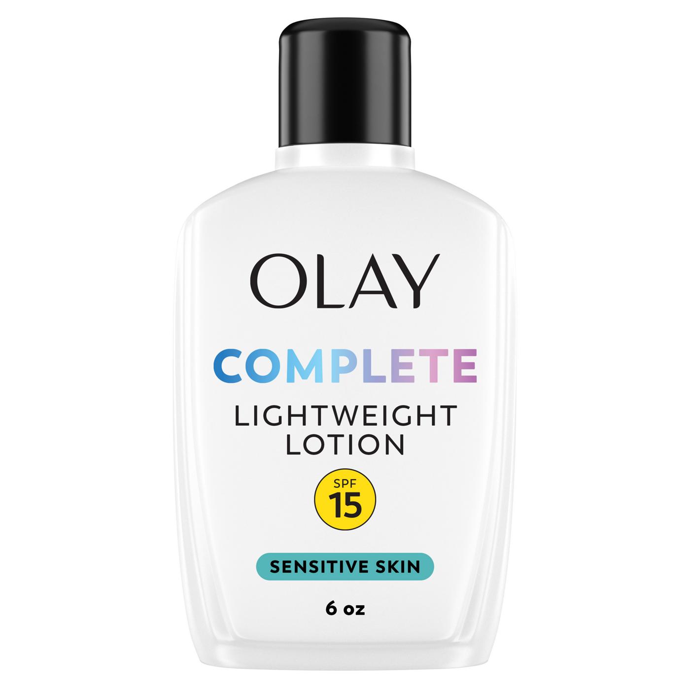 Olay Complete Sensitive Daily Moisturizer with SPF 15; image 1 of 10