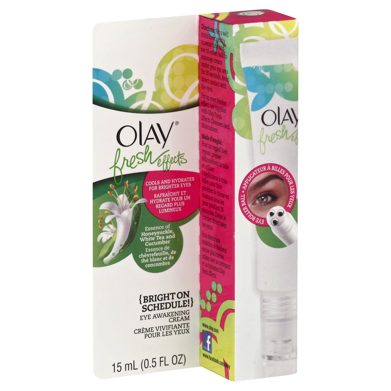 olay fresh effects eye awakening cream