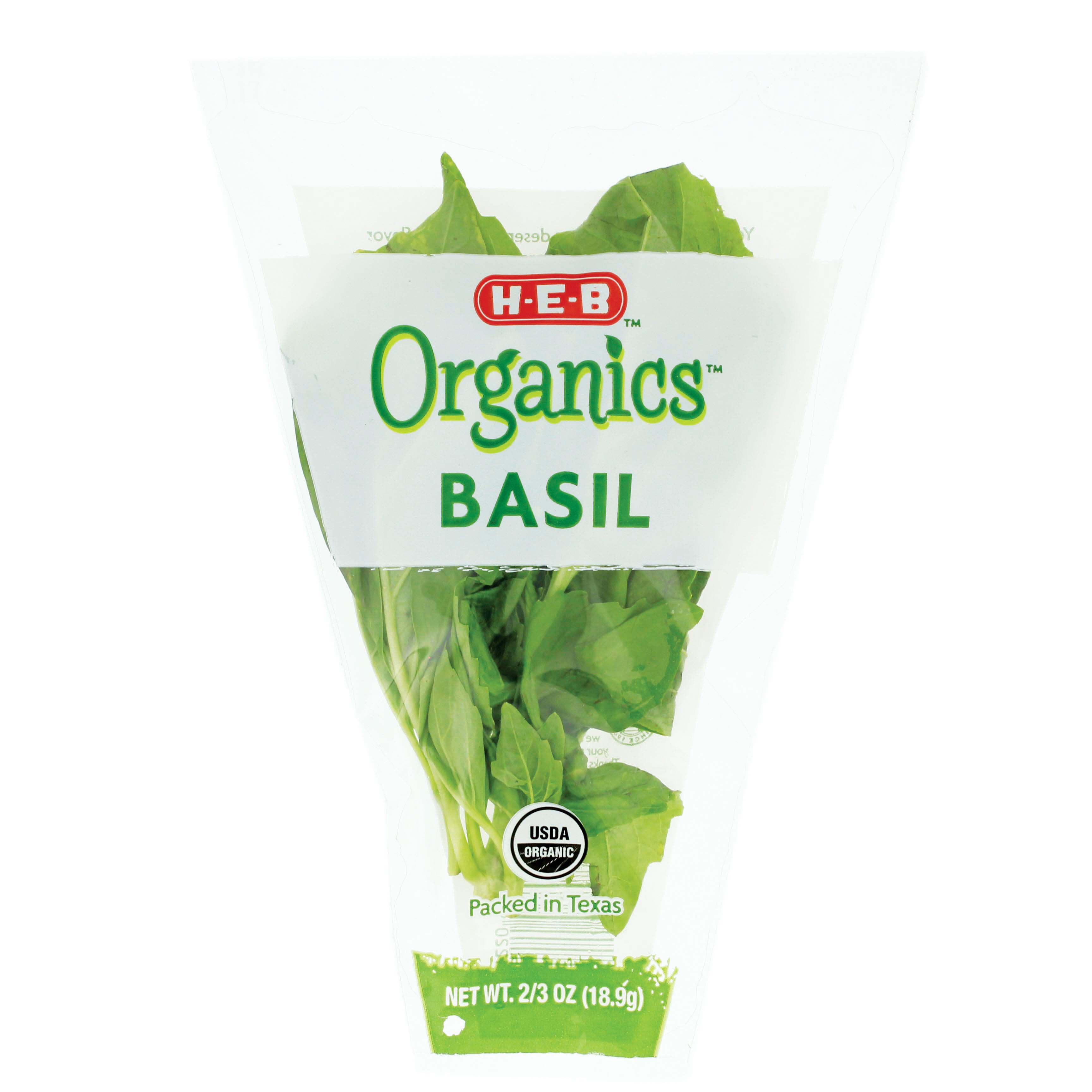 H E B Organics Basil