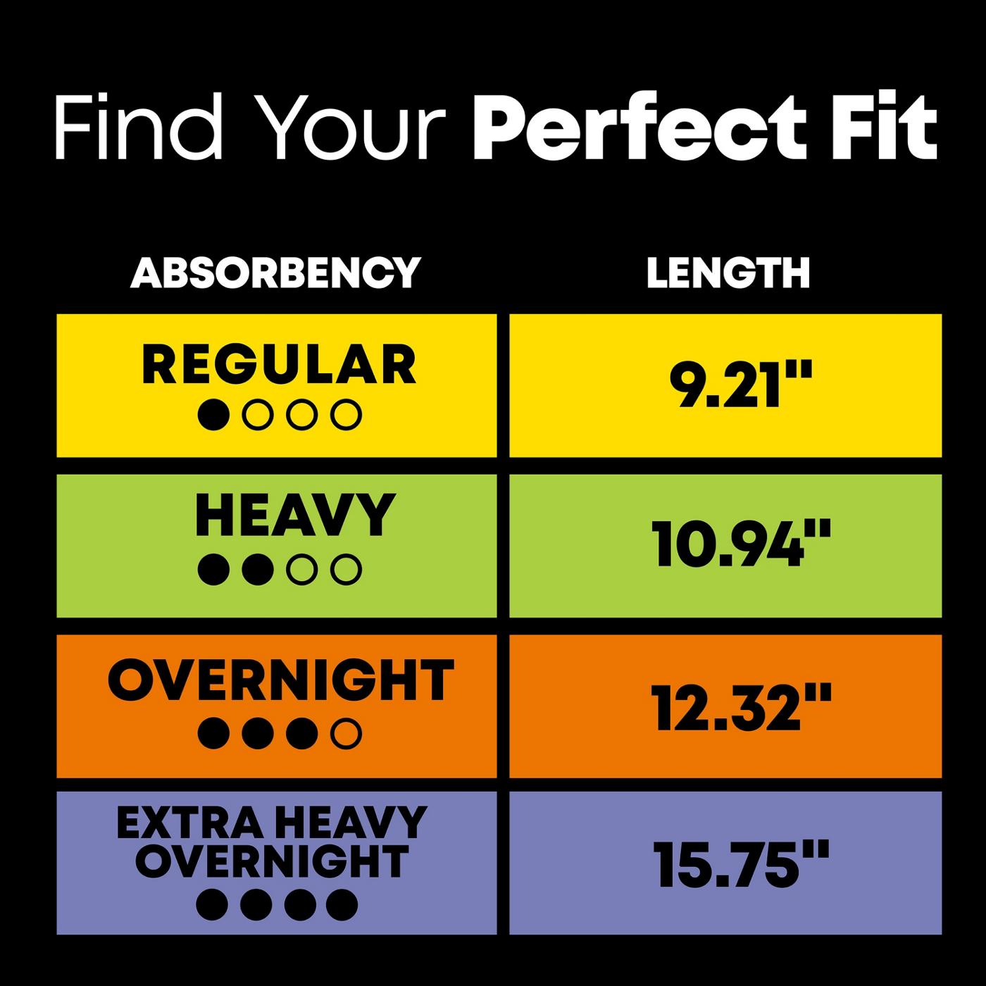 U by Kotex Clean & Secure Maxi Pads Heavy Absorbency Shop Pads