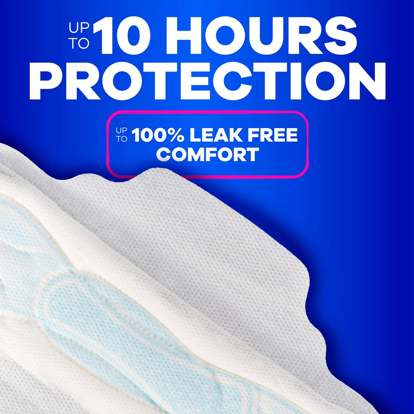 Always Maxi Daytime Pads with Wings, Super, Unscented Size 2; image 2 of 10