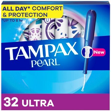Tampax Pearl Leakguard Protection Tampons - Ultra, 32 ct