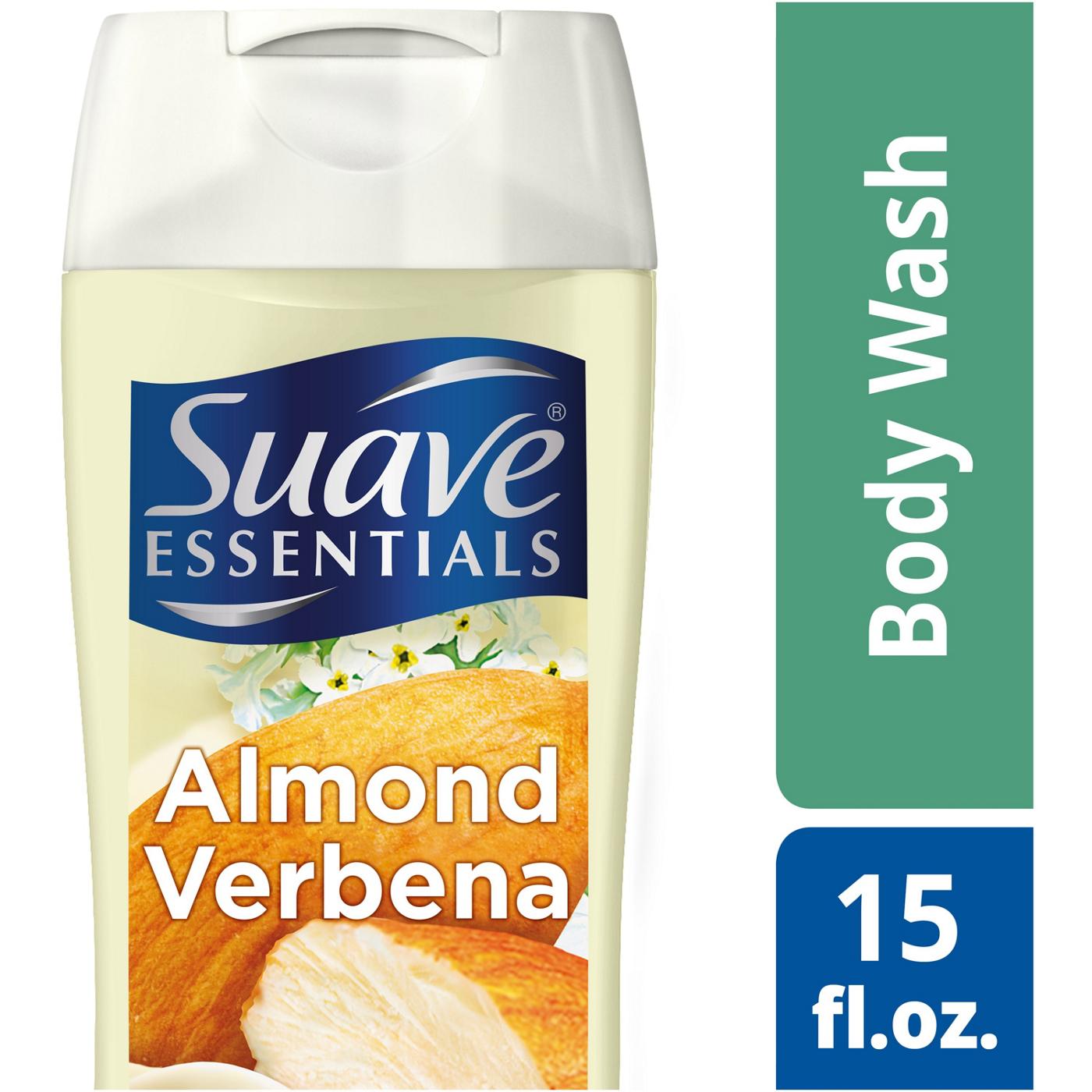 Suave Essentials Creamy Almond Verbena Body Wash; image 4 of 4