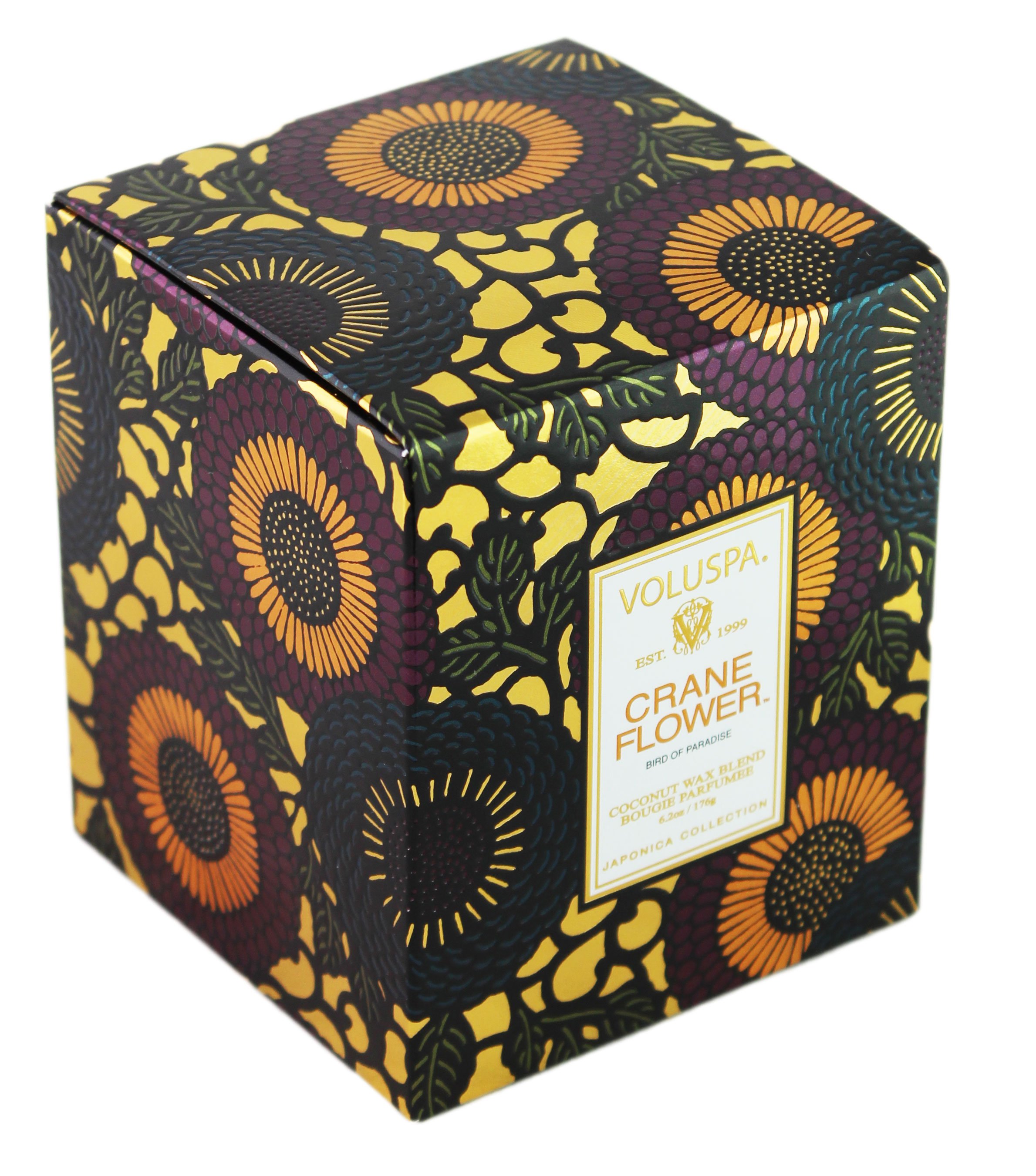 VOLUSPA Voluspa Box Candle Crane Flower Shop Air Fresheners & Candles