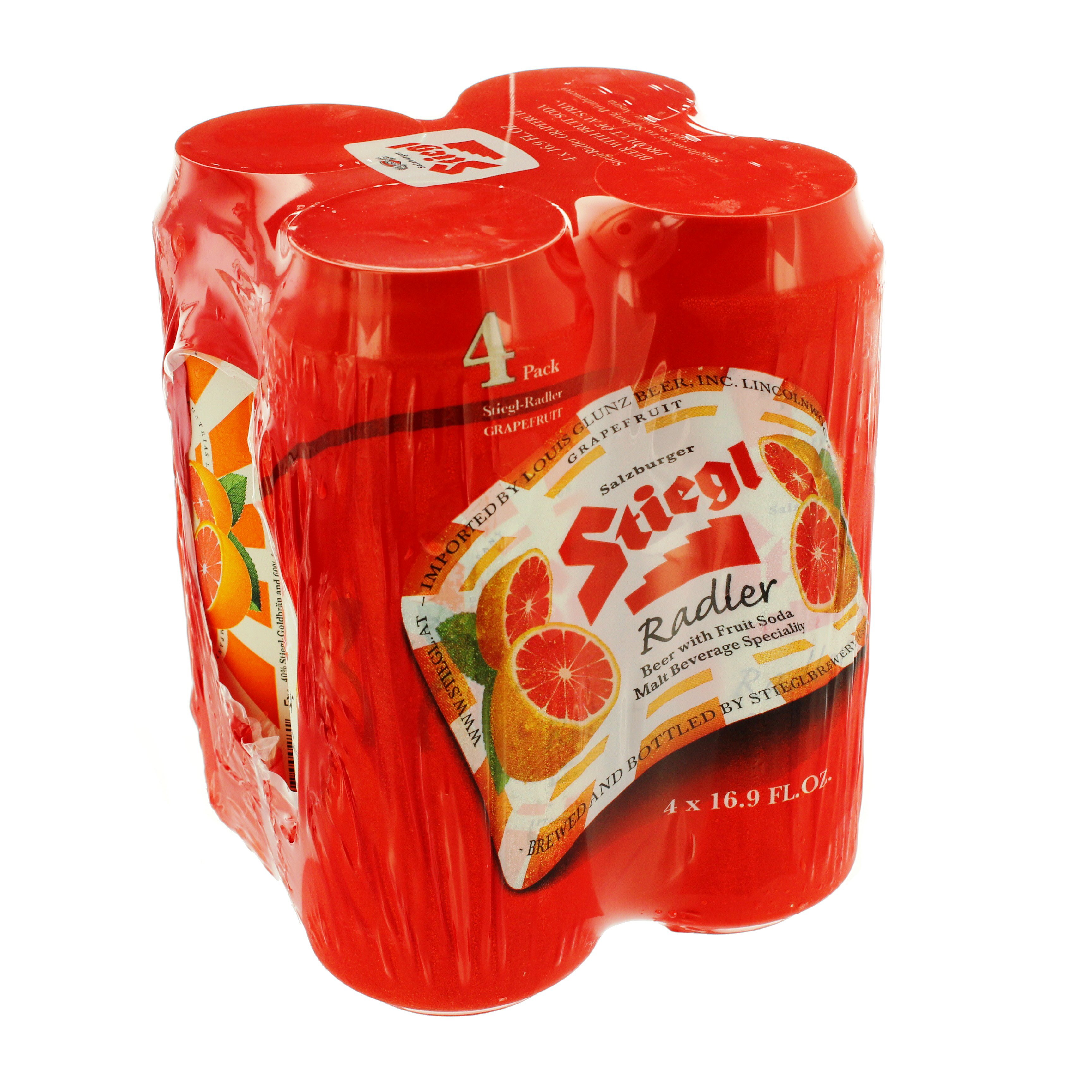 Stiegl Radler Grapefruit Beer 4 pk Cans Shop Beer at HEB