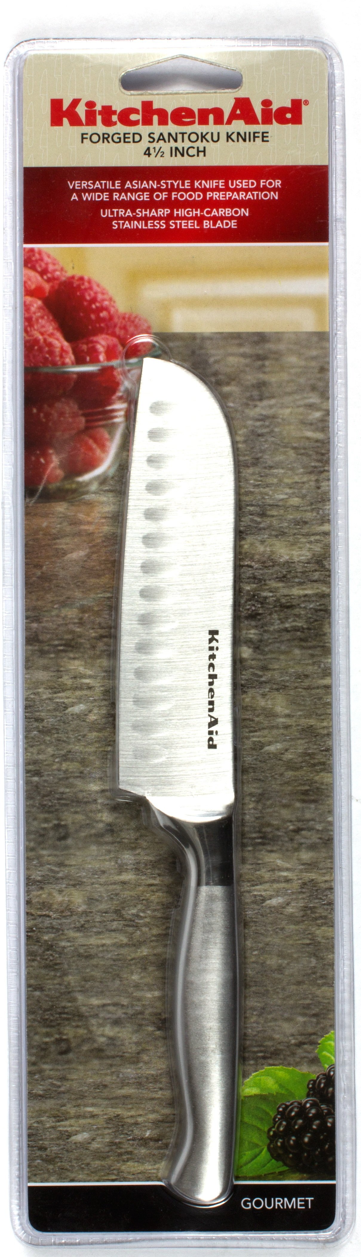 KitchenAid Santoku Cook's Knife Stainless Steel New