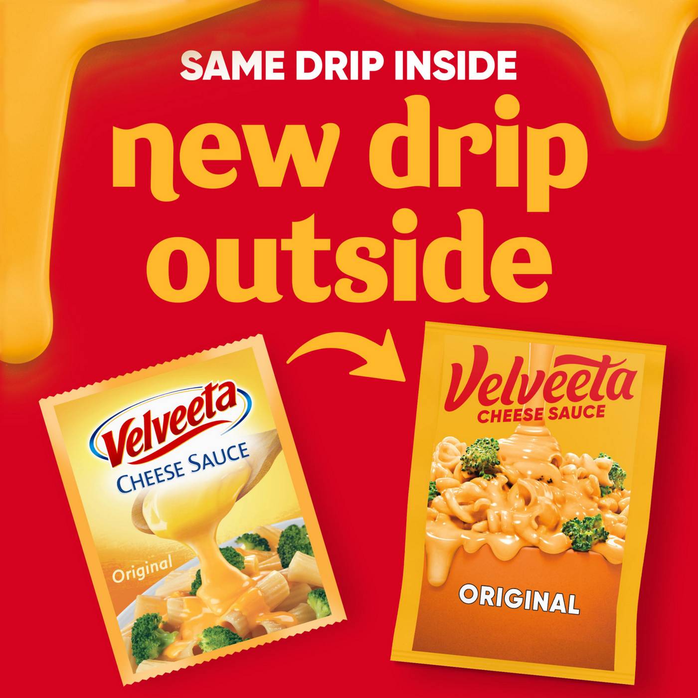 Velveeta Original Cheese Sauce Pouch; image 2 of 5