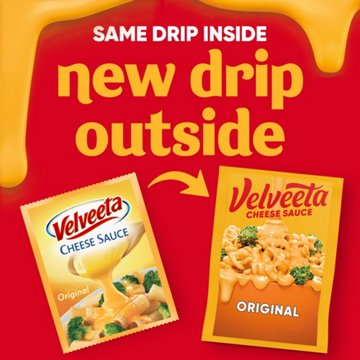 Velveeta Original Cheese Sauce Pouch, 4 oz