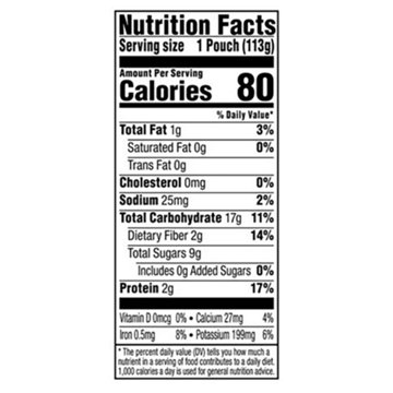Plum Organics Mighty 4 Pouch - Banana, Blueberry, Sweet Potato, Carrot, Greek Yogurt +Millet, 4 oz