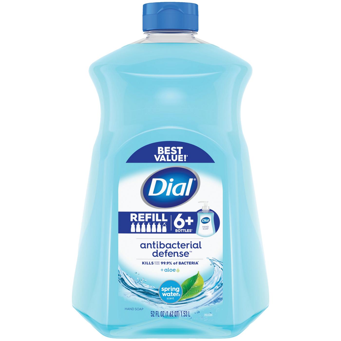 Dial Antibacterial Hand Soap Refill - Spring Water; image 1 of 3