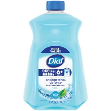 Dial Antibacterial Liquid Hand Soap Refill - Spring Water, 52  oz