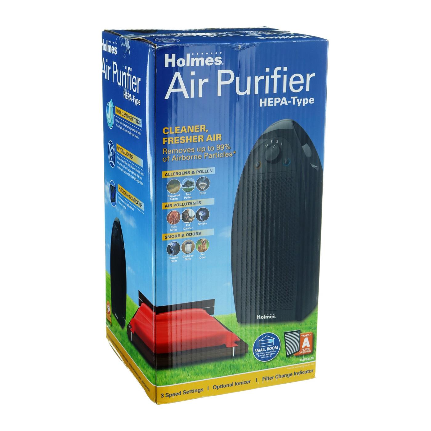 Holmes Mini-Tower Air Purifier with HEPA-Type Filter; image 1 of 2