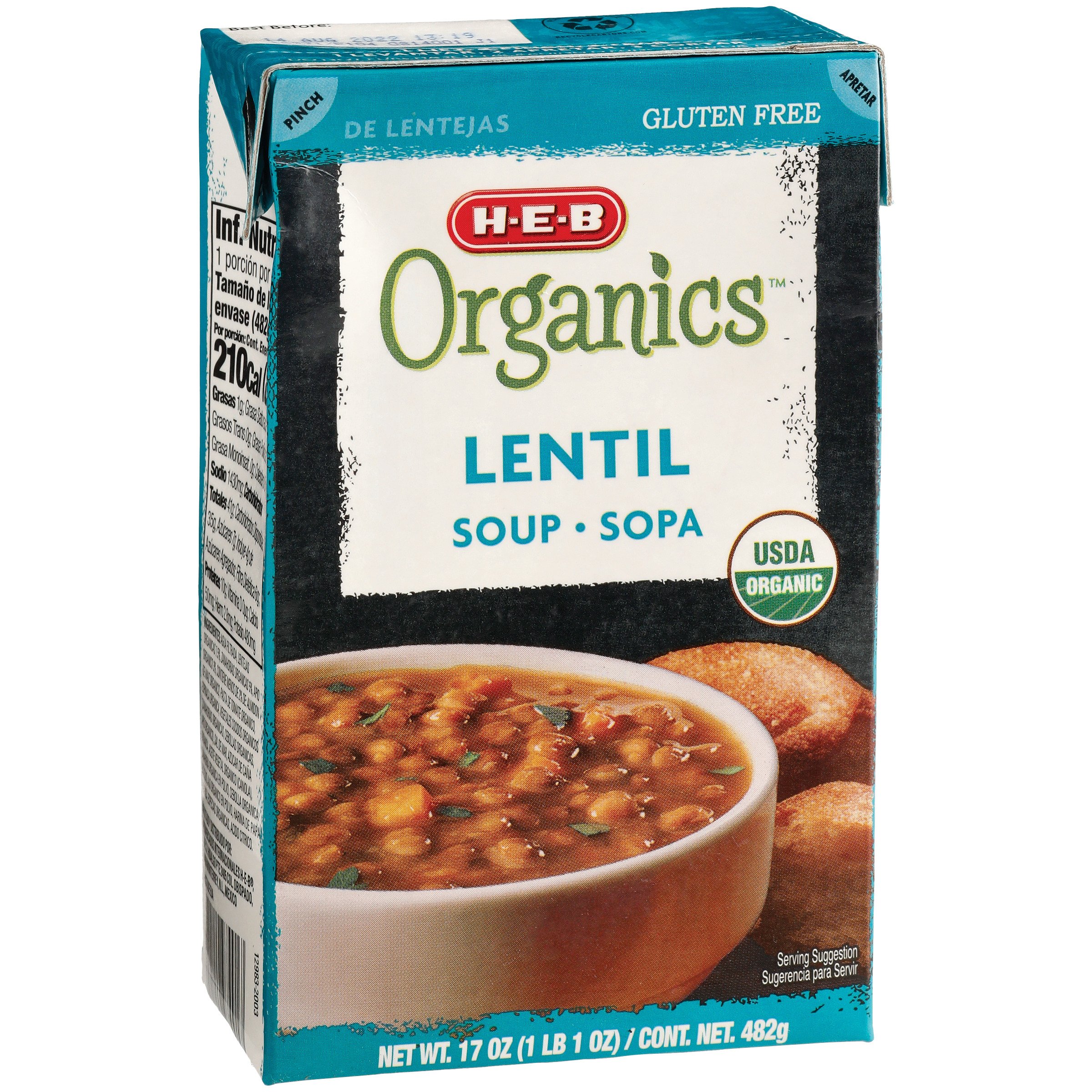 H-E-B Organics Lentil Soup - Shop Soups & Chili At H-E-B