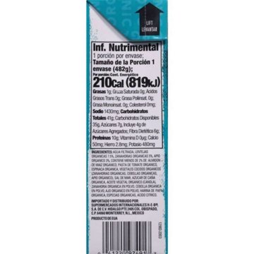 H-E-B Organics Lentil Soup, 17 oz