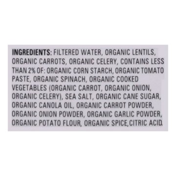 H-E-B Organics Lentil Soup, 17 oz