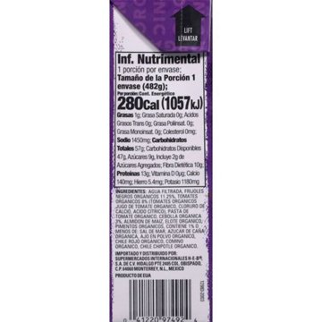 H-E-B Organics Southwest Style Black Bean Soup, 17 oz