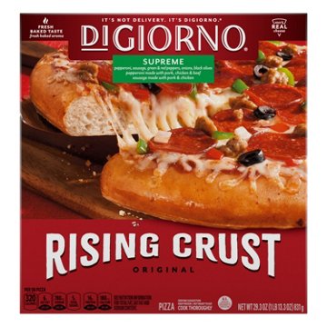 DiGiorno Rising Crust Supreme Frozen Pizza, 29.3 oz
