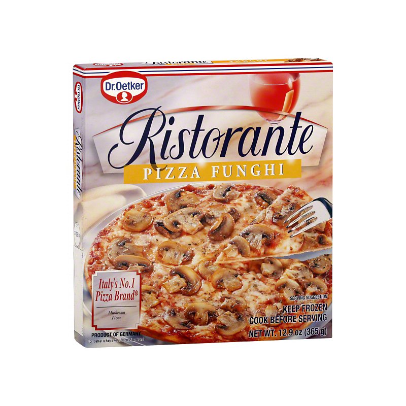 rouw Actuator Feest Dr Oetker Ristorante Funghi Pizza - Shop Meals & Sides at H-E-B
