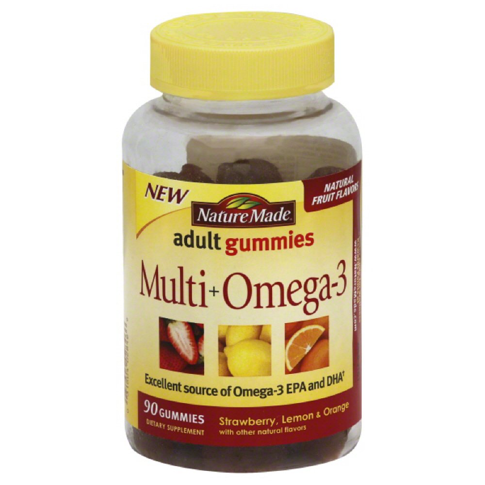 Nature Made Multi+Omega-3 Adult Gummies - Shop ...