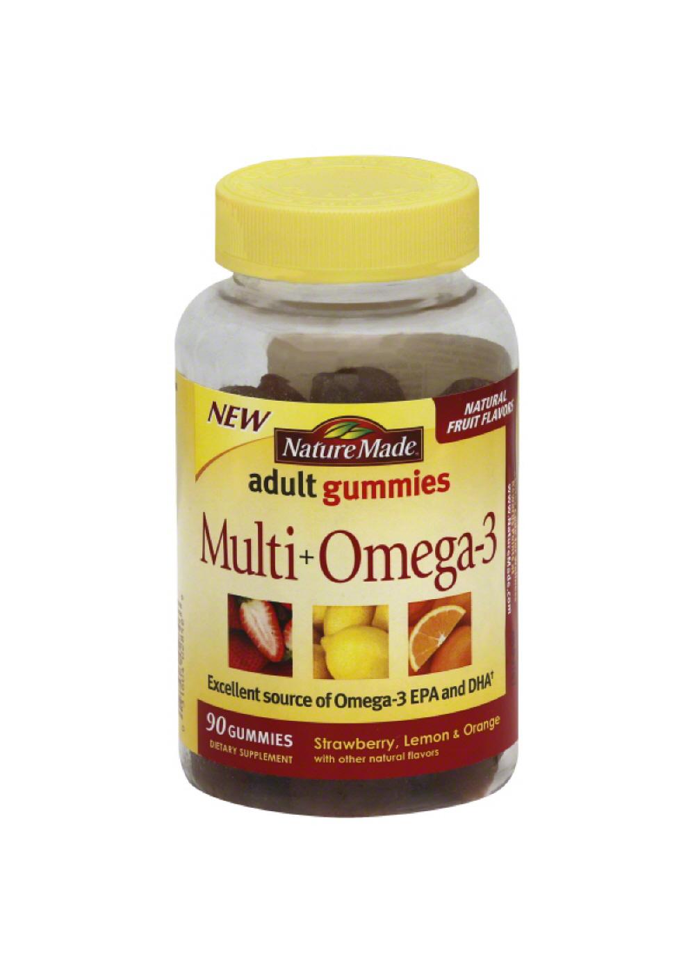 Nature Made Multi+Omega-3 Adult Gummies; image 1 of 2