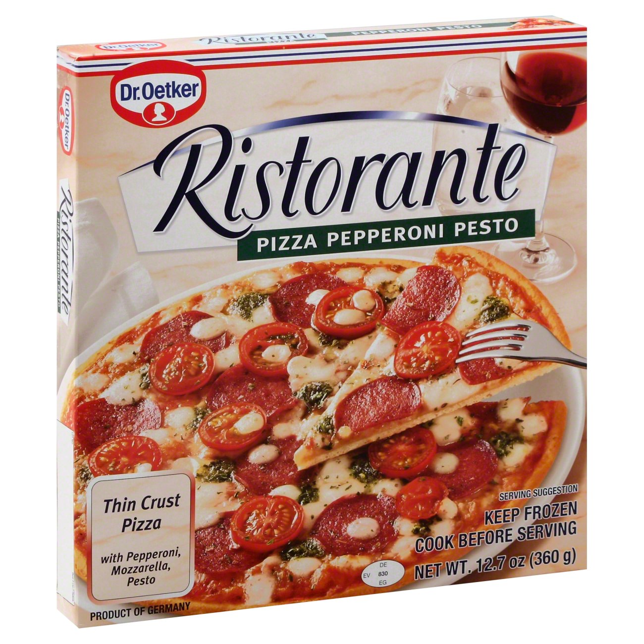 Dr. Oetker Ristorante Pizza Pepperoni Pesto Shop Pizza at HEB