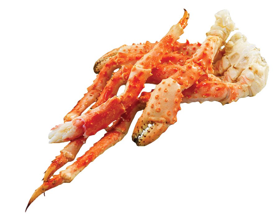 Frozen Cooked Southern King Crab Cluster, Wild Caught Shop Shrimp