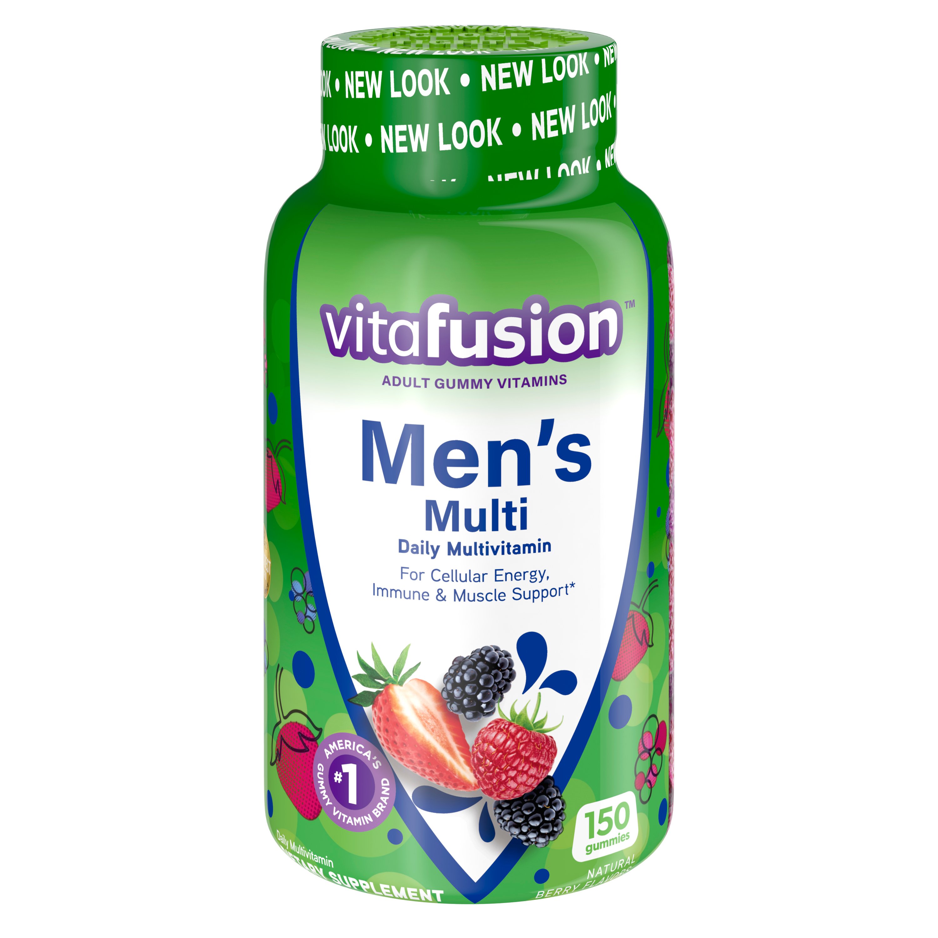 tsunami ziek Echter VitaFusion Men's Complete MultiViitamin Gummy Vitamins - Ass't Fruit  Flavors - Shop Vitamins & Supplements at H-E-B