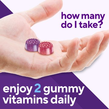 Vitafusion Men's Complete MultiViitamin Gummy Vitamins - Ass't Fruit Flavors