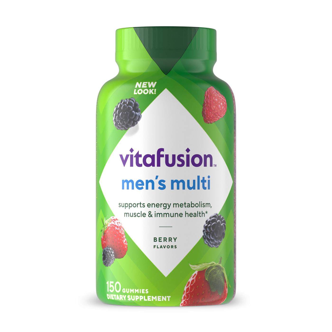 Vitafusion Men's Complete MultiViitamin Gummy Vitamins - Ass't Fruit Flavors; image 1 of 6