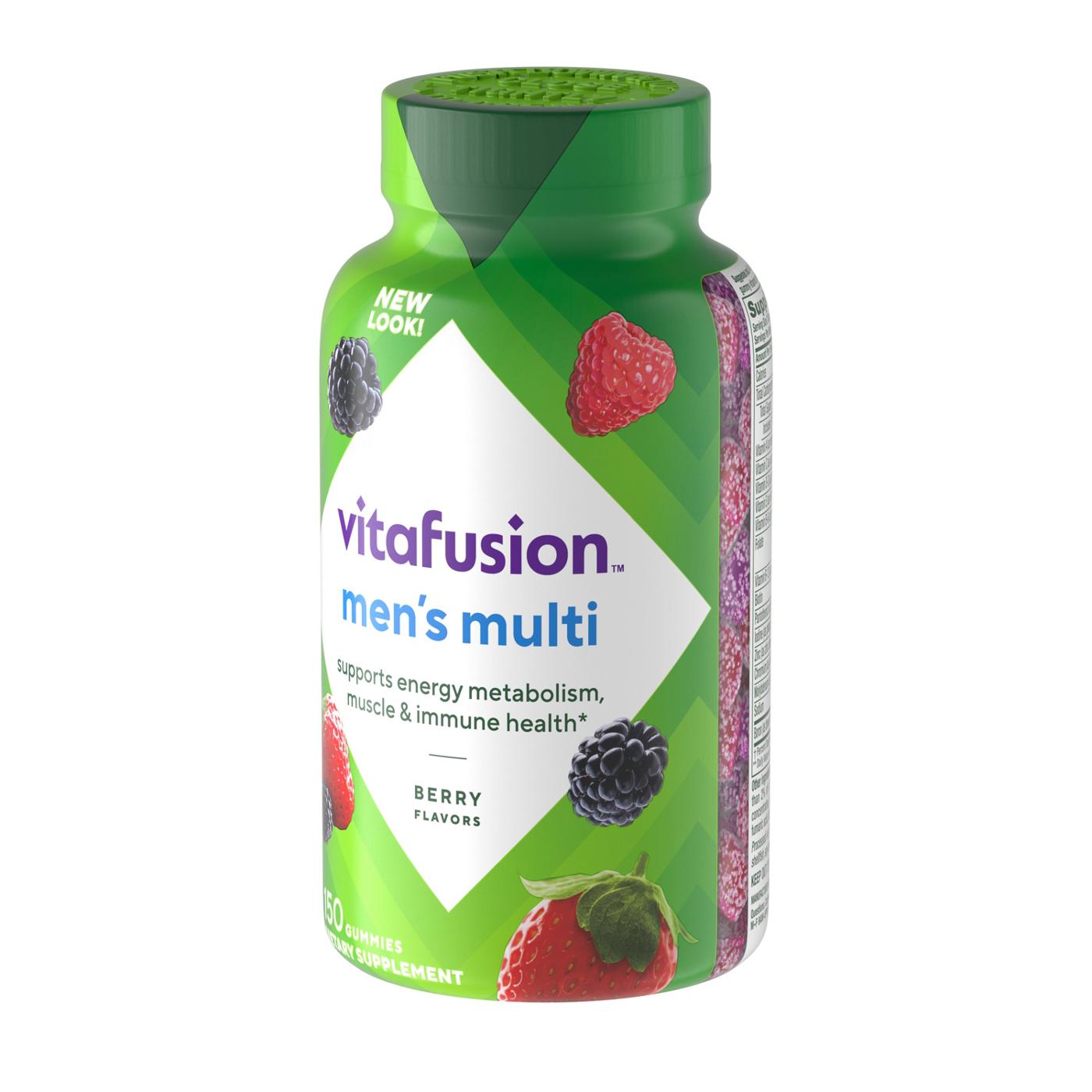 Vitafusion Men's Complete MultiViitamin Gummy Vitamins - Ass't Fruit Flavors; image 2 of 6