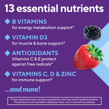 Vitafusion Men's Complete MultiViitamin Gummy Vitamins - Ass't Fruit Flavors, 150 ct