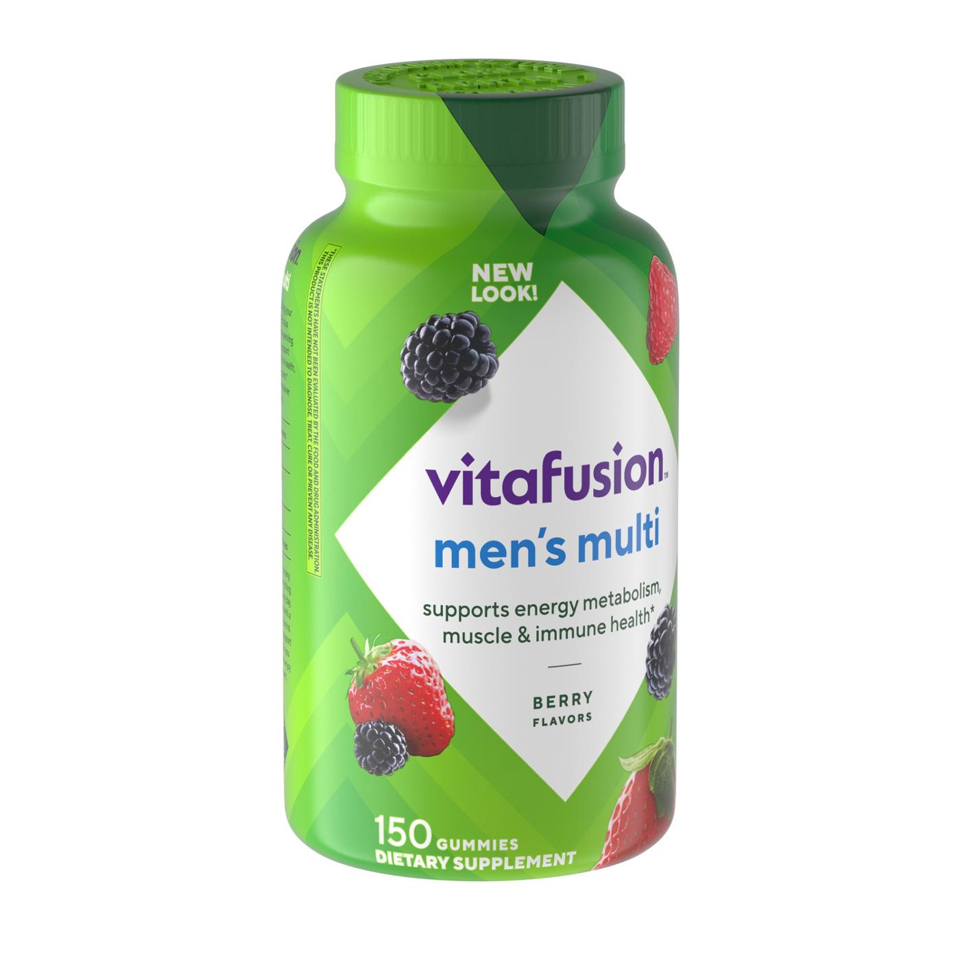 Vitafusion Men's Complete MultiViitamin Gummy Vitamins - Ass't Fruit Flavors; image 5 of 6