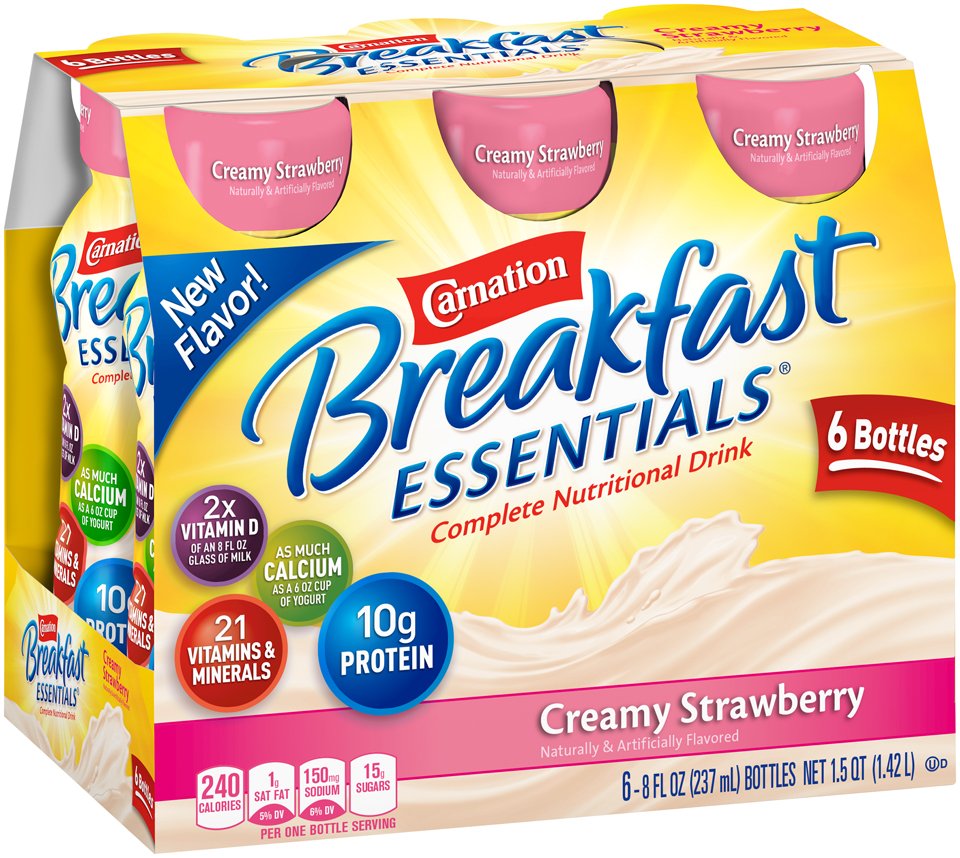 Carnation Breakfast Essentials Kellogg's Frosted Flakes Nutritional Drink 8  oz Bottles - Shop Shakes & Smoothies at H-E-B