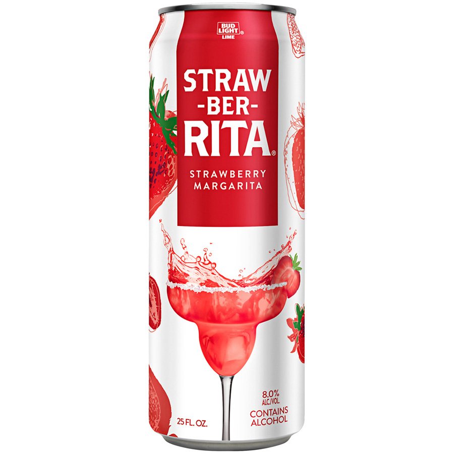 Bud Light Lime Straw-Ber-Rita Can - Shop Malt Beverages & Coolers at H-E-B