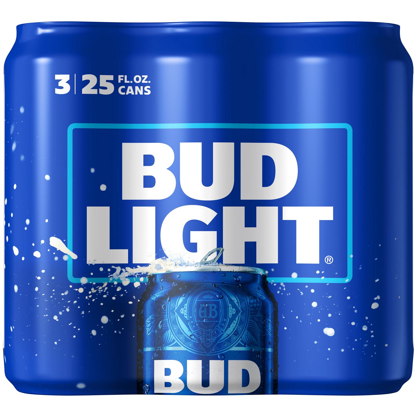 Bud Light Beer 25 oz Cans; image 2 of 2