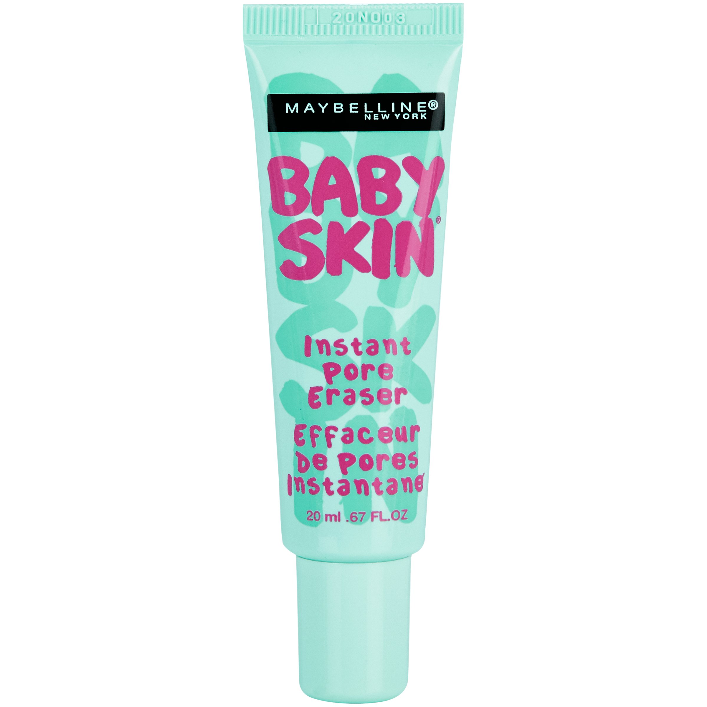 scene Børnecenter Beloved Maybelline Baby Skin Instant Pore Eraser Primer Clear - Shop Primer &  Setting Spray at H-E-B