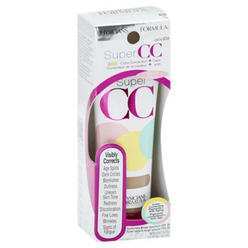 Physicians Formula Super CC+ Light  Color-Correction + Care Cream, 1.2 oz