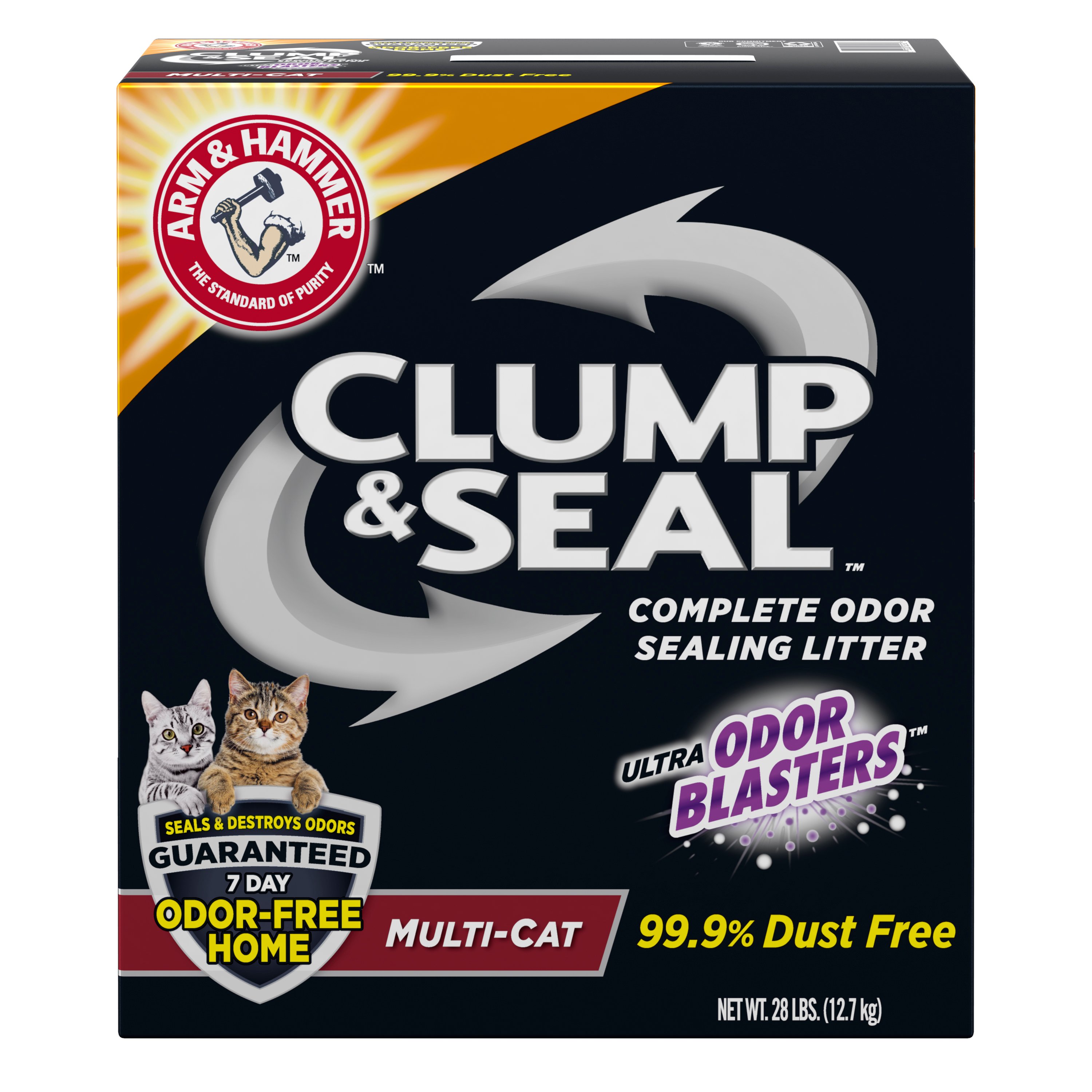 Arm & Hammer Clump & Seal MultiCat Litter Shop Cats at HEB