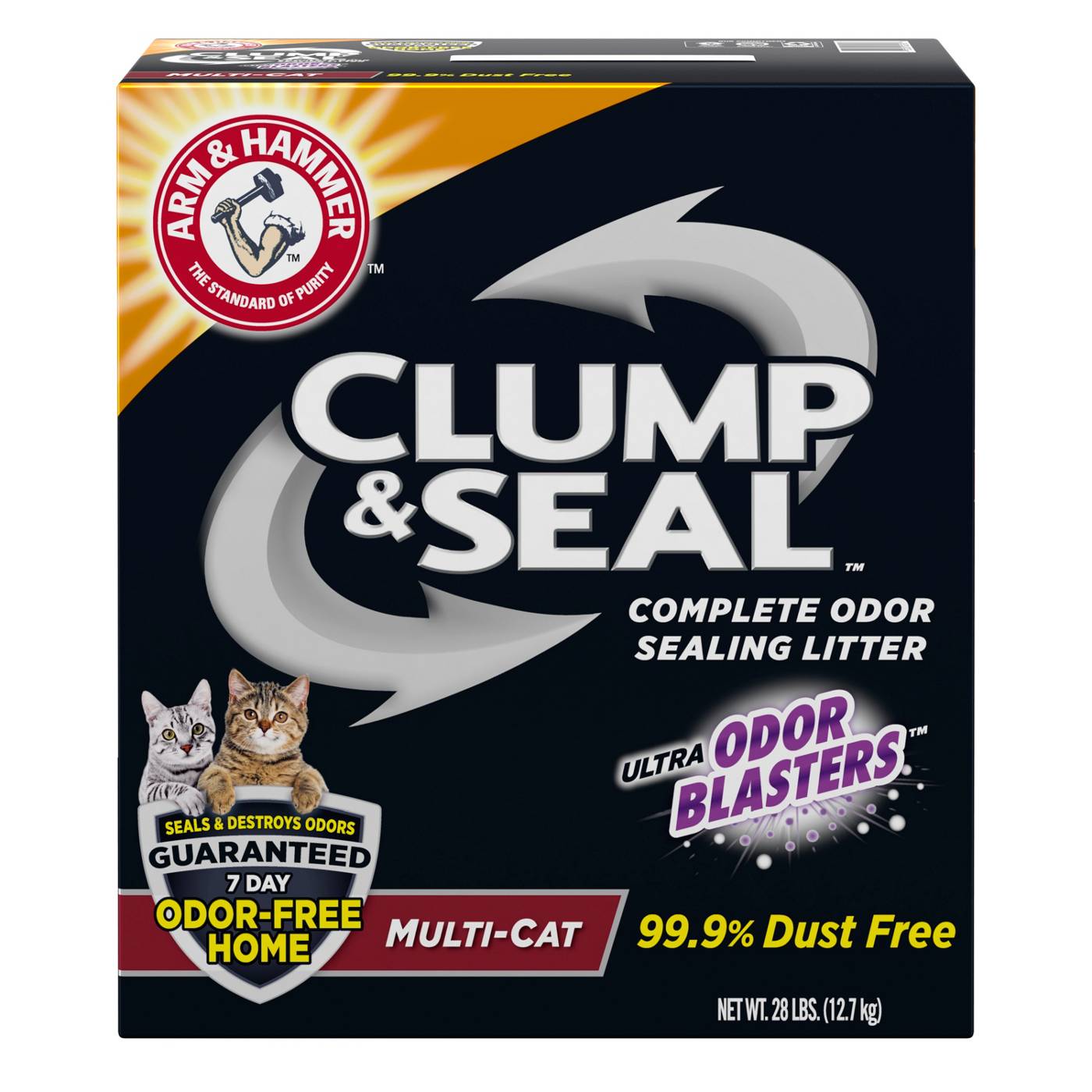 Arm & Hammer Clump & Seal Multi-Cat Litter; image 1 of 3