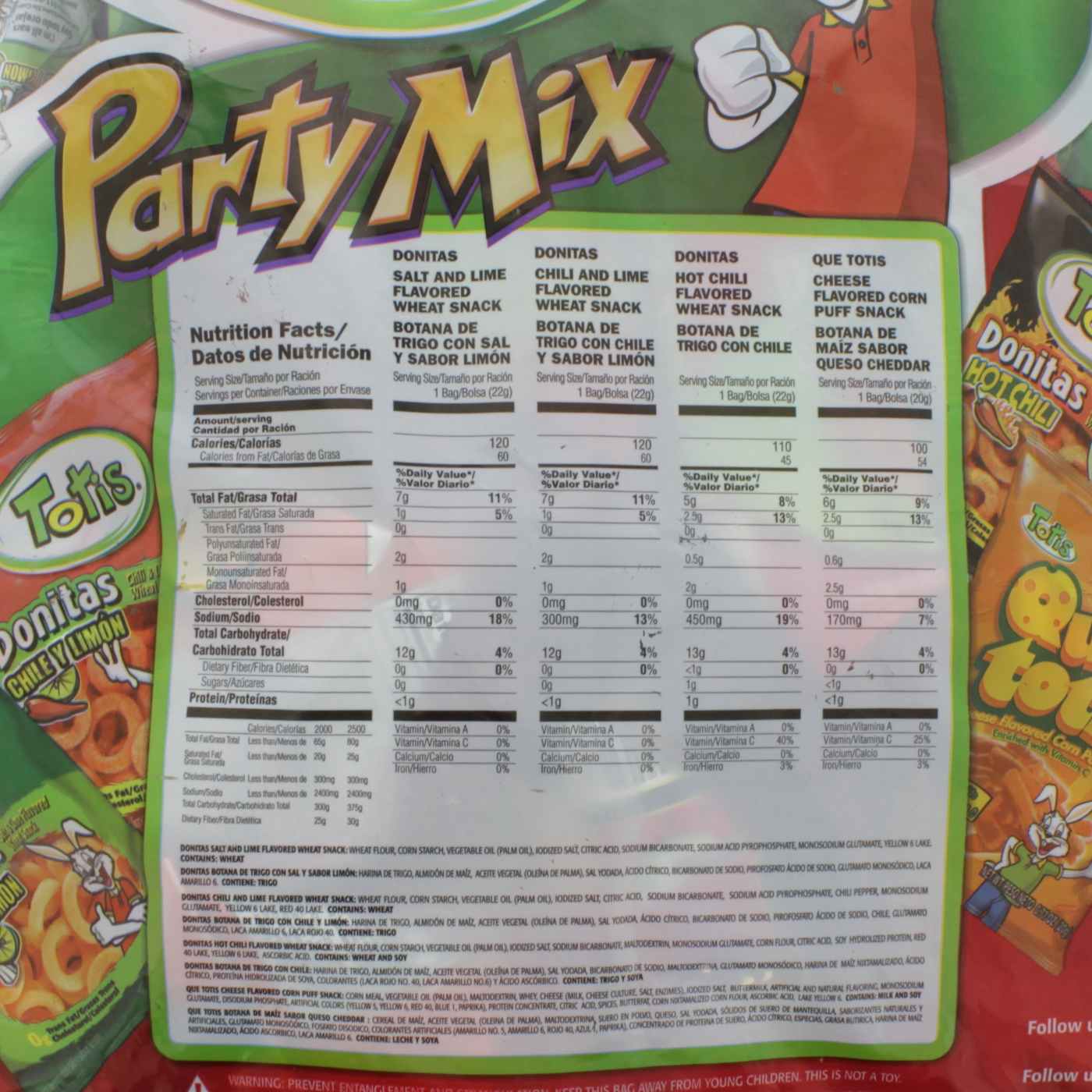 Totis Party Mix Variety Pack; image 2 of 2