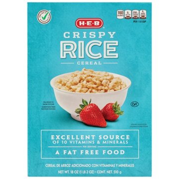 H-E-B Crispy Rice Cereal