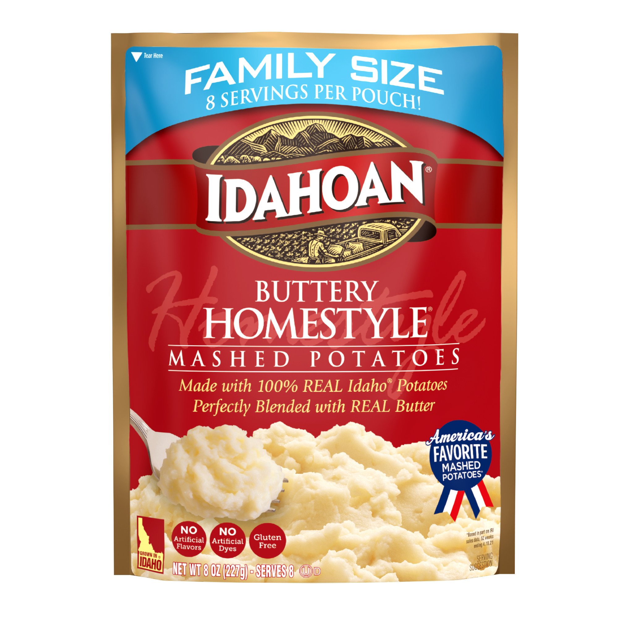 Idahoan Family Size Buttery Homestyle Mashed Potatoes Shop