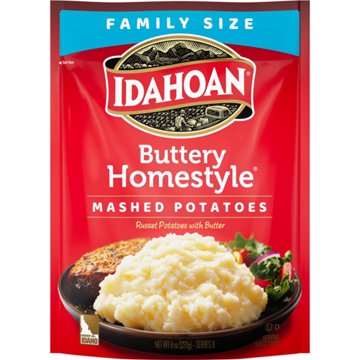 Idahoan Buttery Homestyle Mashed Potatoes Family Size , 8 oz