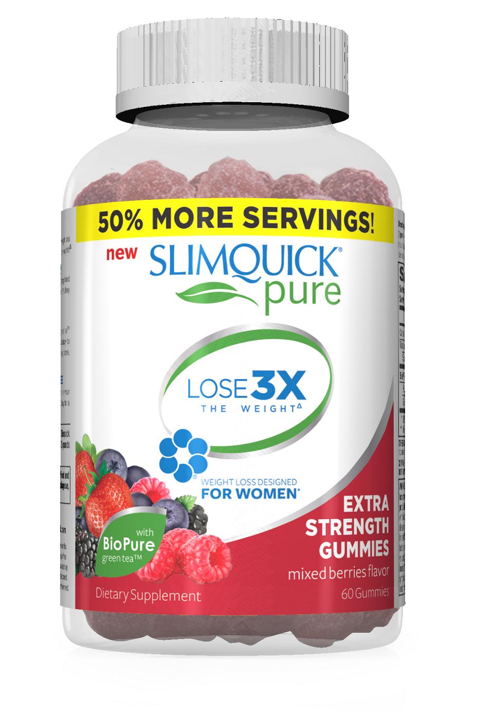 SlimQuick Mixed Berries Gummies - Shop Diet & Fitness at H-E-B