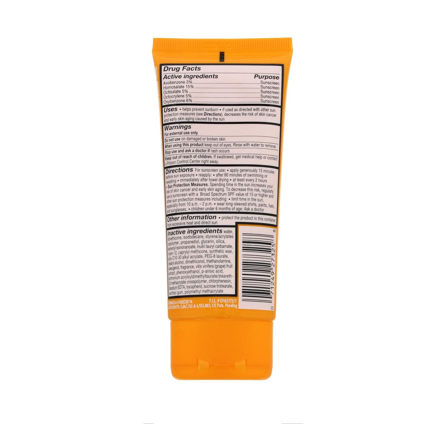 L'Oréal Paris Advanced Suncare Silky Sheer Broad Spectrum Sunscreen Lotion SPF 50+; image 2 of 2