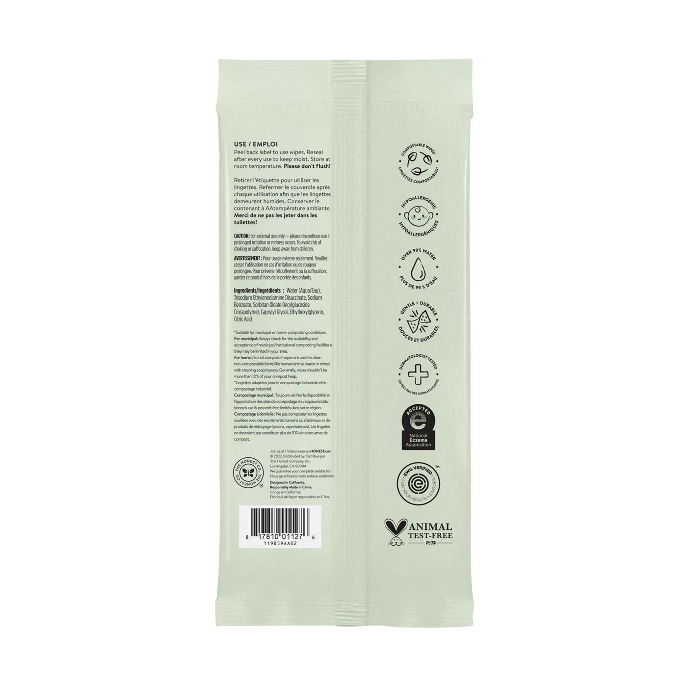 The Honest Company Baby Wipes - Travel-Size Pack; image 2 of 3