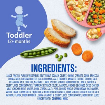 Gerber Mealtime for Toddler - Yellow Rice & Chicken with Vegetables in Sauce, 6.67 oz